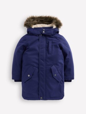 Waterproof Parka-College Navy