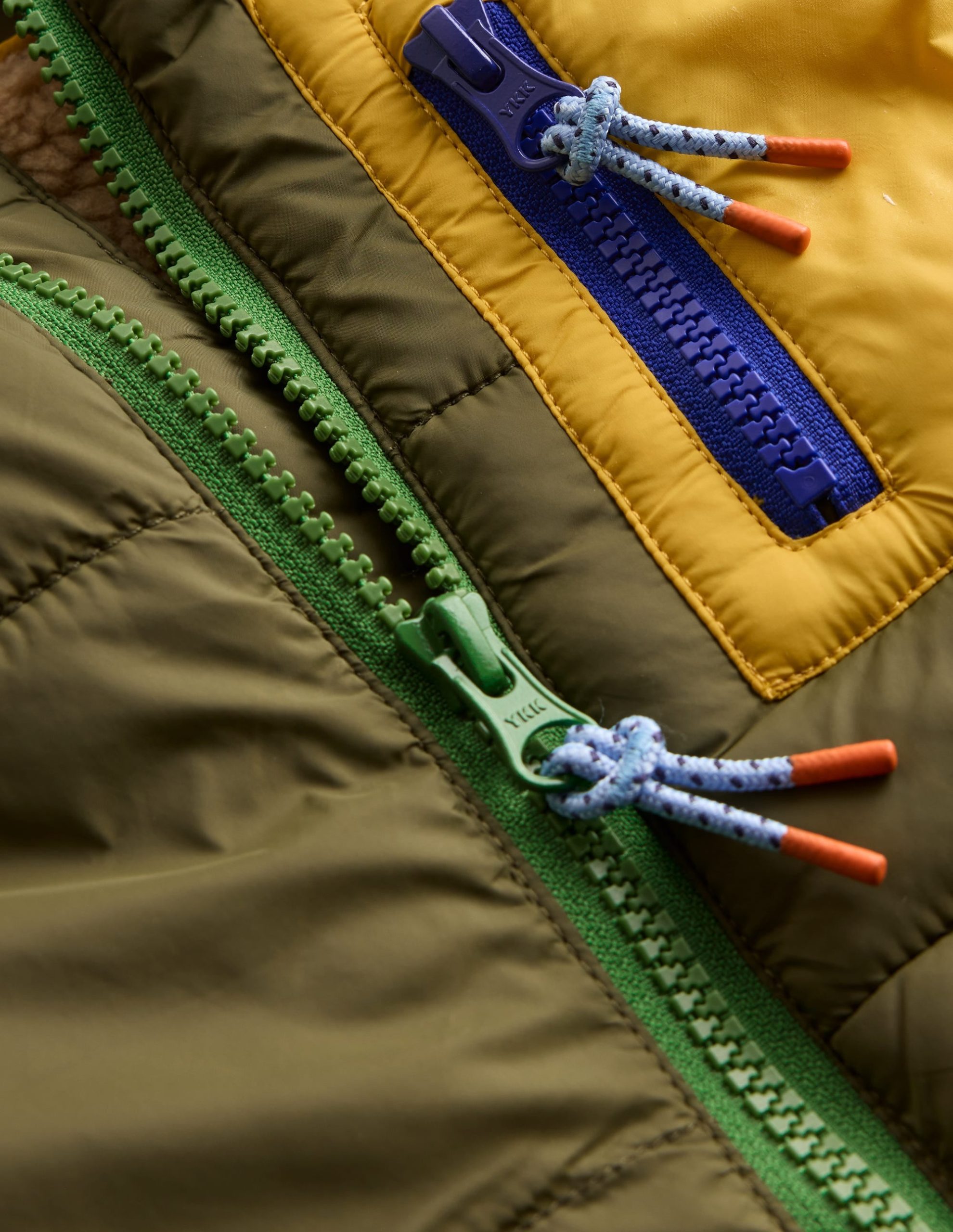 Borg Lined Gilet-Woodland Green - Image 3