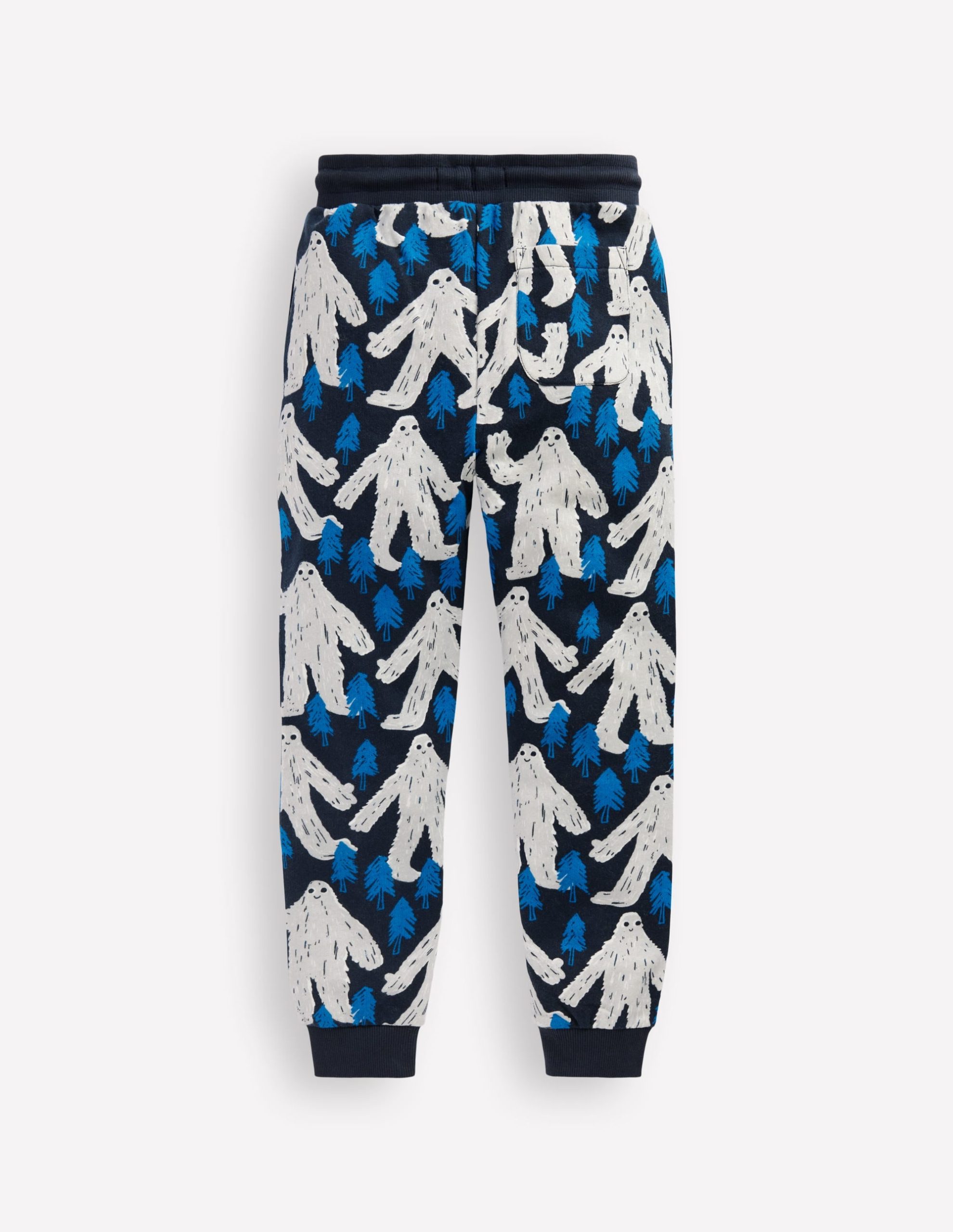 Printed Comfy Joggers-Yetti - Image 2