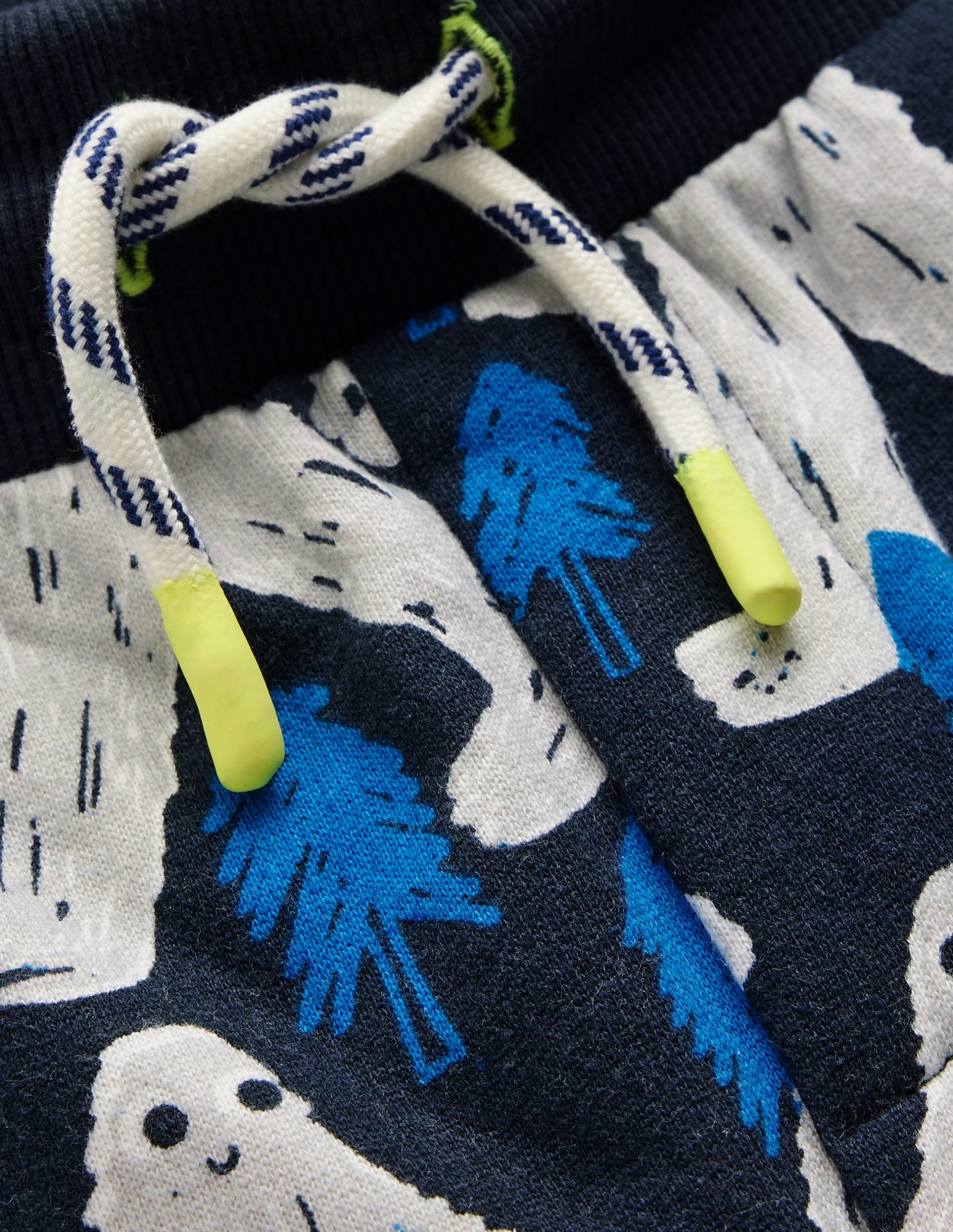 Printed Comfy Joggers-Yetti - Image 3