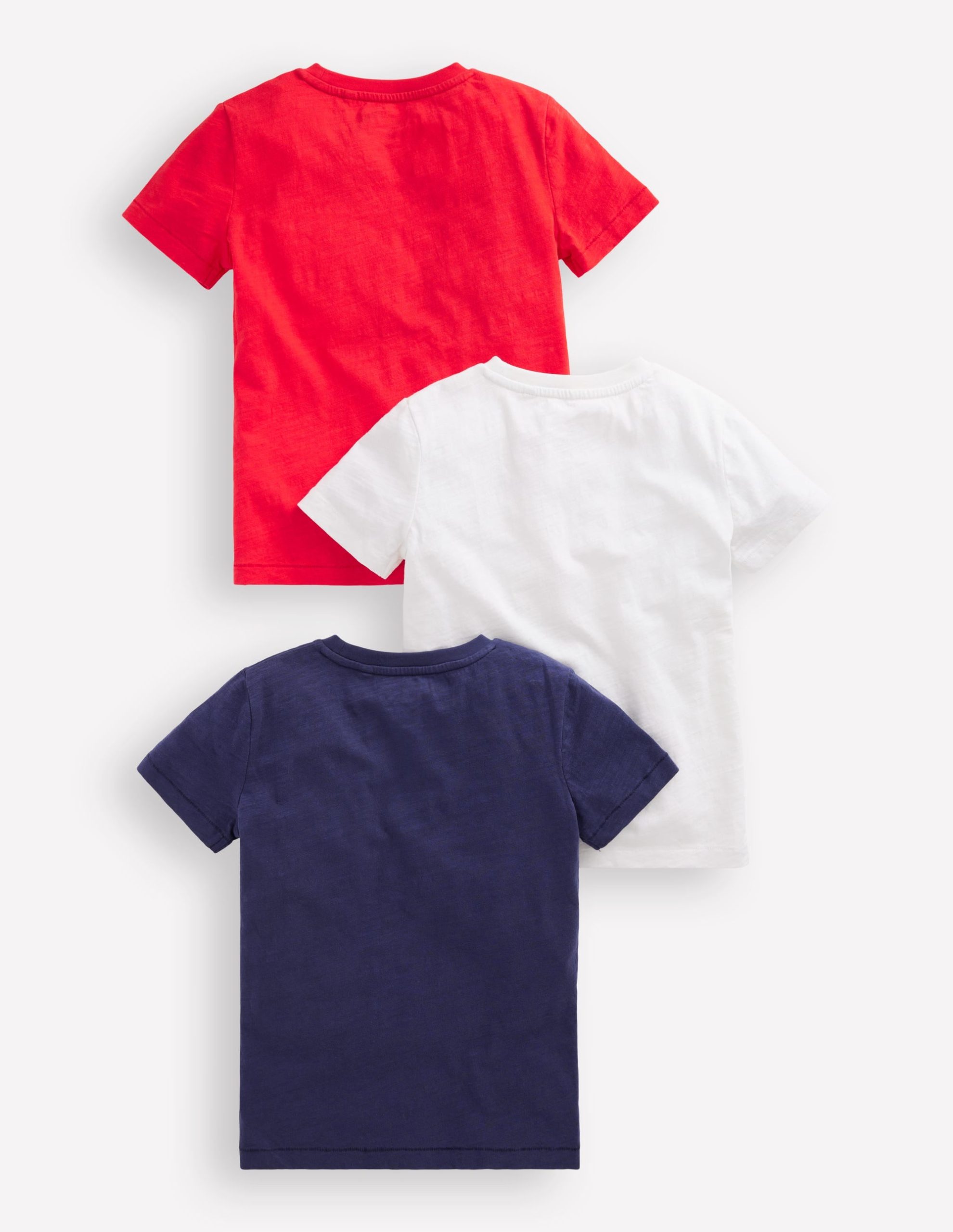 3-Pack Washed Slub T-Shirts-Classic Multi Pack - Image 2