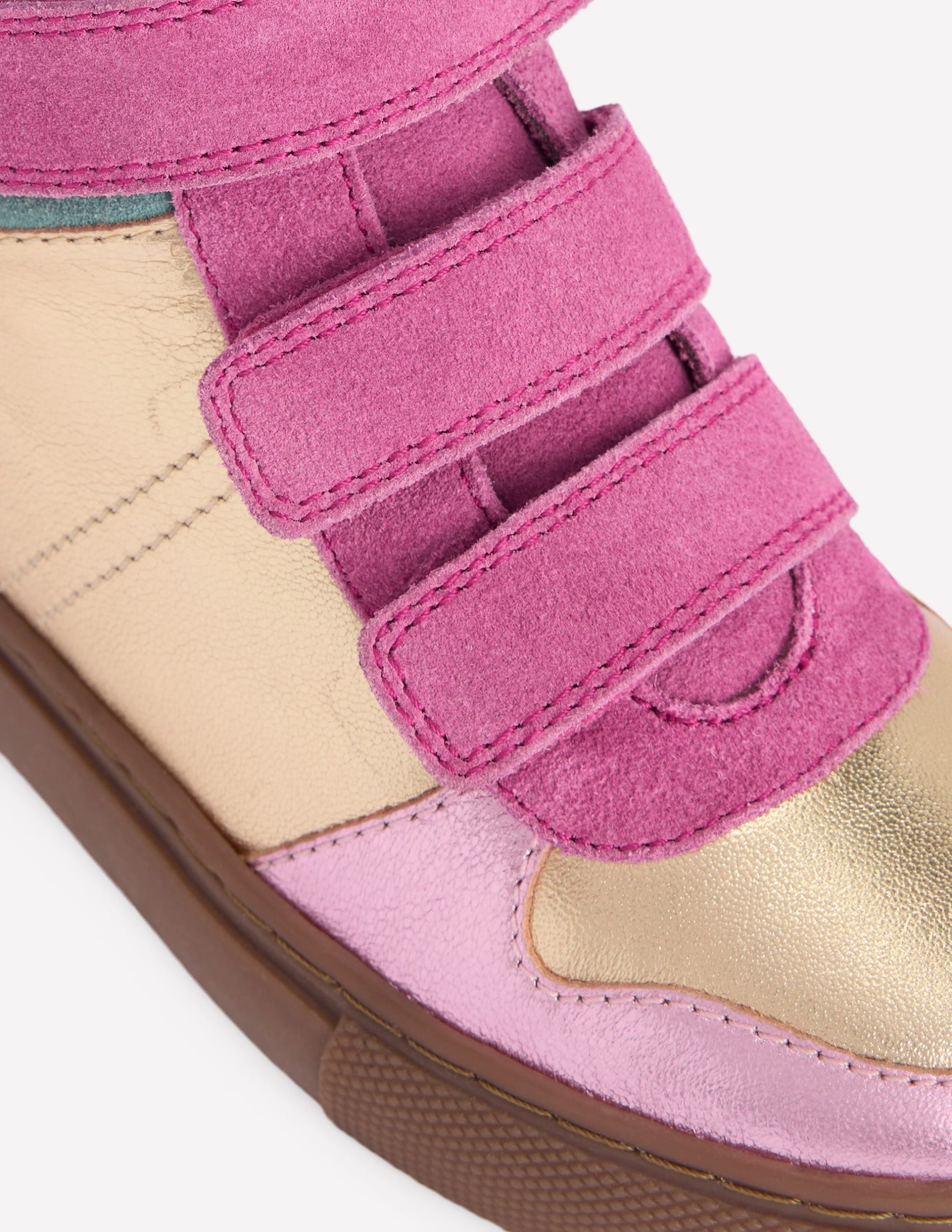 Metallic High Tops-Gold and Pink Metallic - Image 3