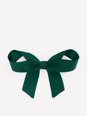 Hair Bows-Shady Green