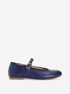 Mary Jane Shoes-Navy