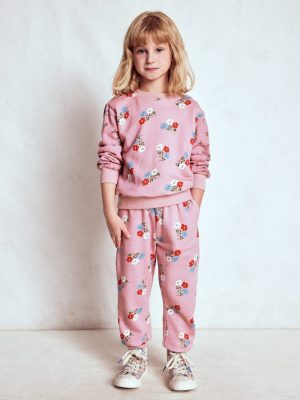 Printed Sweatshirt-Hotchpotch Floral