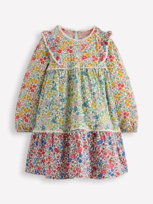Hotchpotch Jersey Dress-Hotchpotch Flowerbed