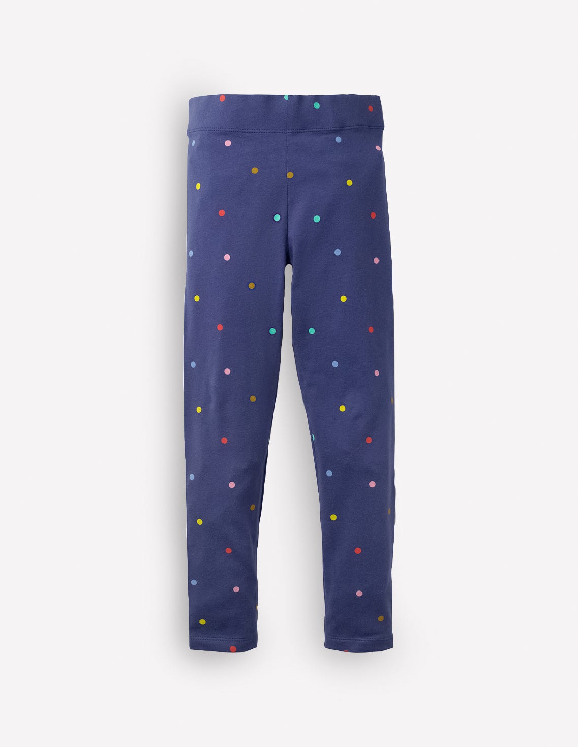 Fun Leggings-Starboard Blue Confetti Spot