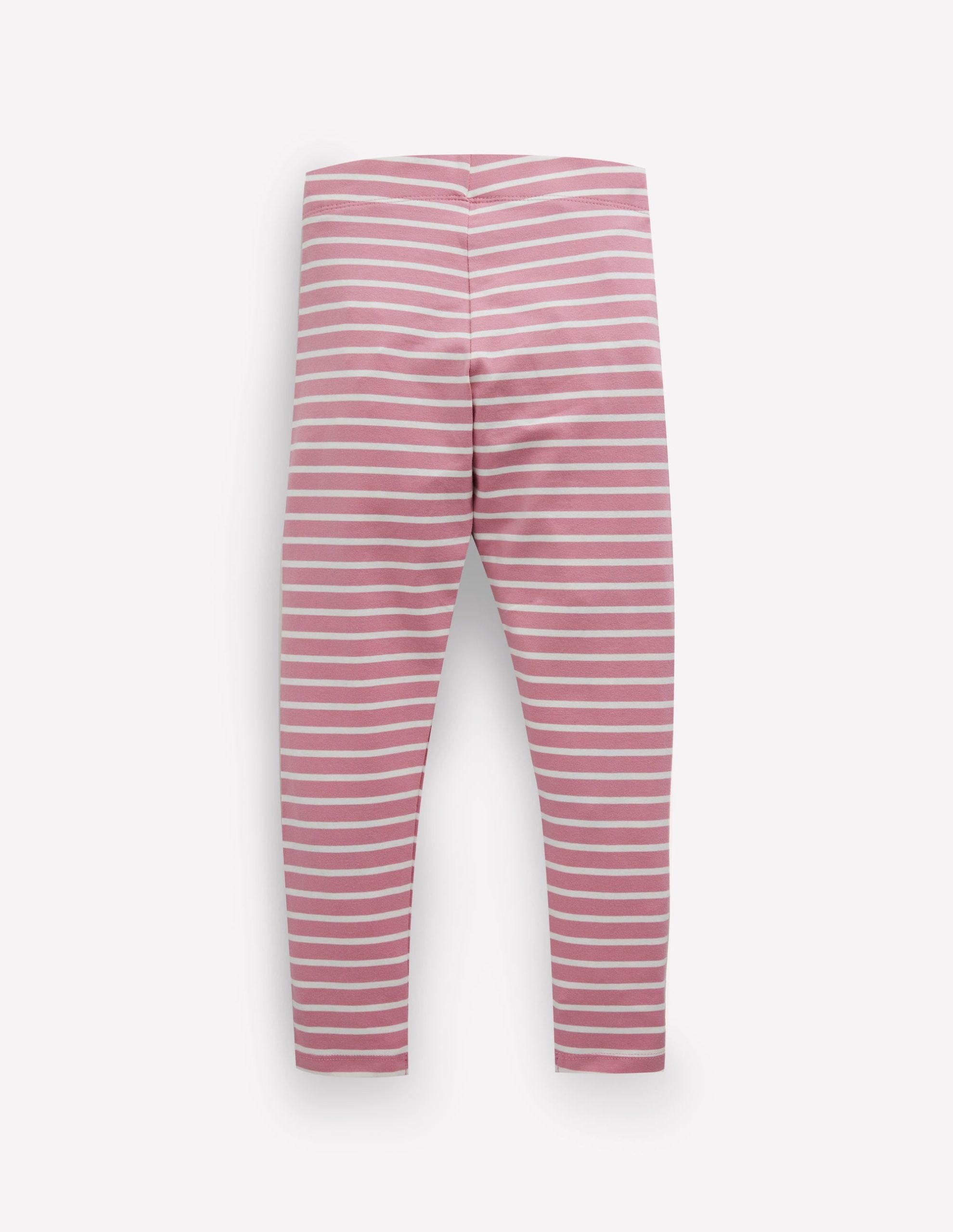 Fun Leggings-Formica Pink/Ivory Stripe - Image 2
