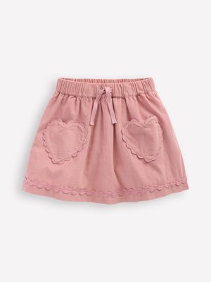Ric Rac Skirt-Vintage Pink