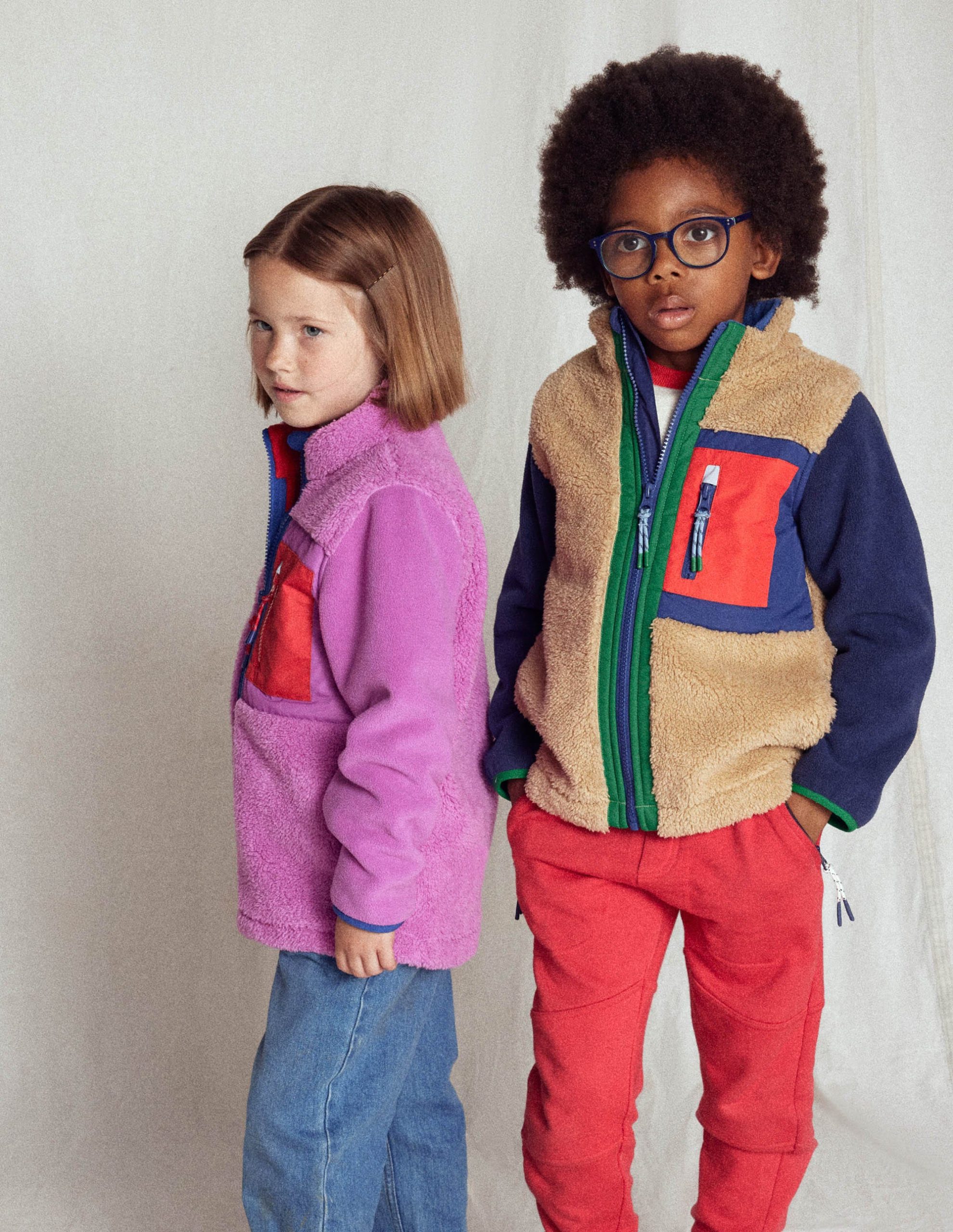 Cosy Windproof Fleece-Foxglove Purple - Image 4