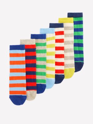 Socks 7 Pack-Stripes
