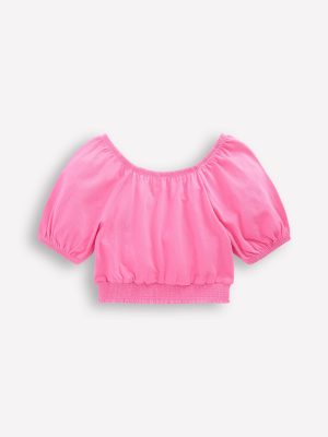 Bubble Top-Rose Pink