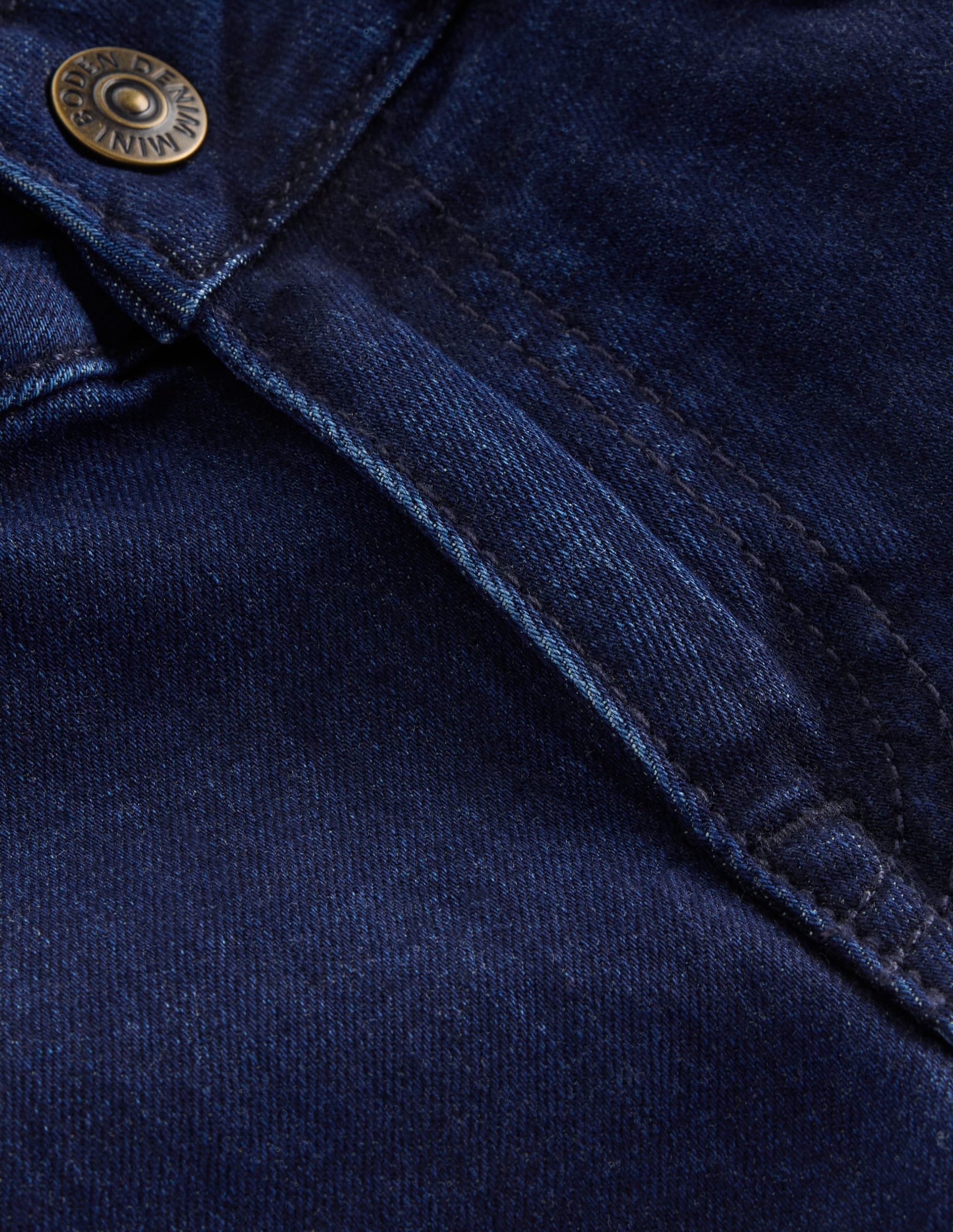 Wide Leg Jeans-Dark Vintage Blue - Image 3