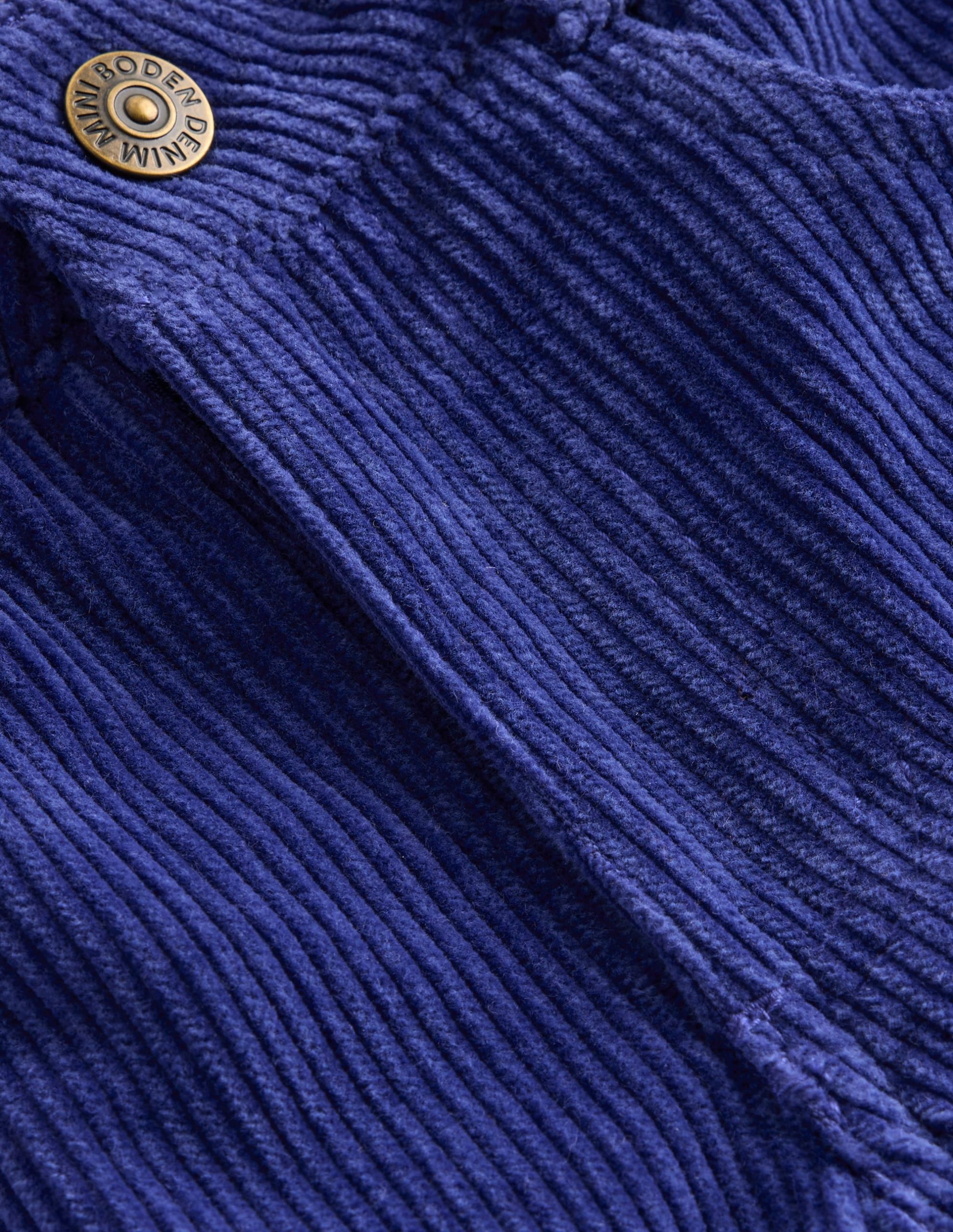 Wide Leg Pants-Sapphire Blue - Image 3