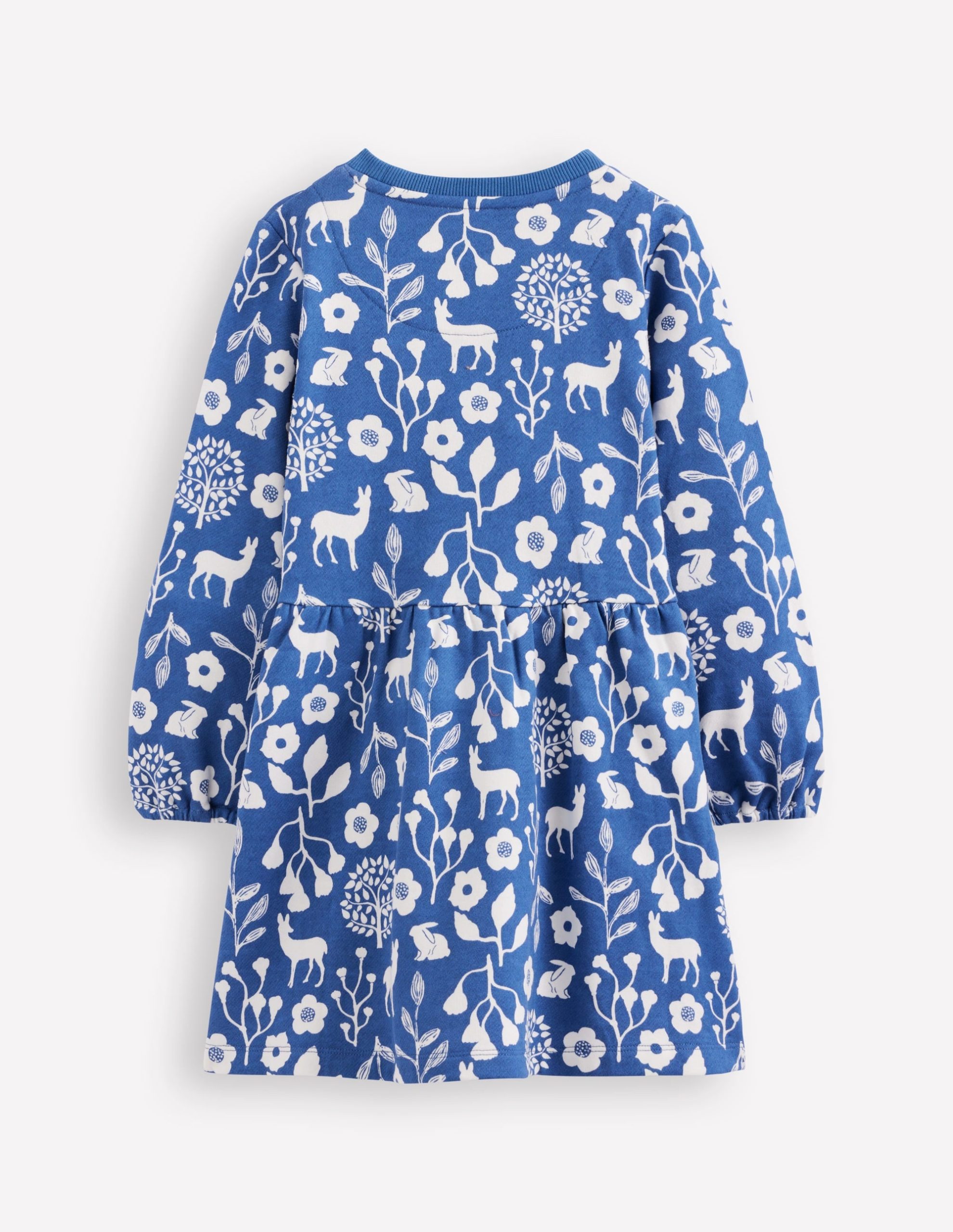 Loopback Sweat Dress-Woodland Floral - Image 2
