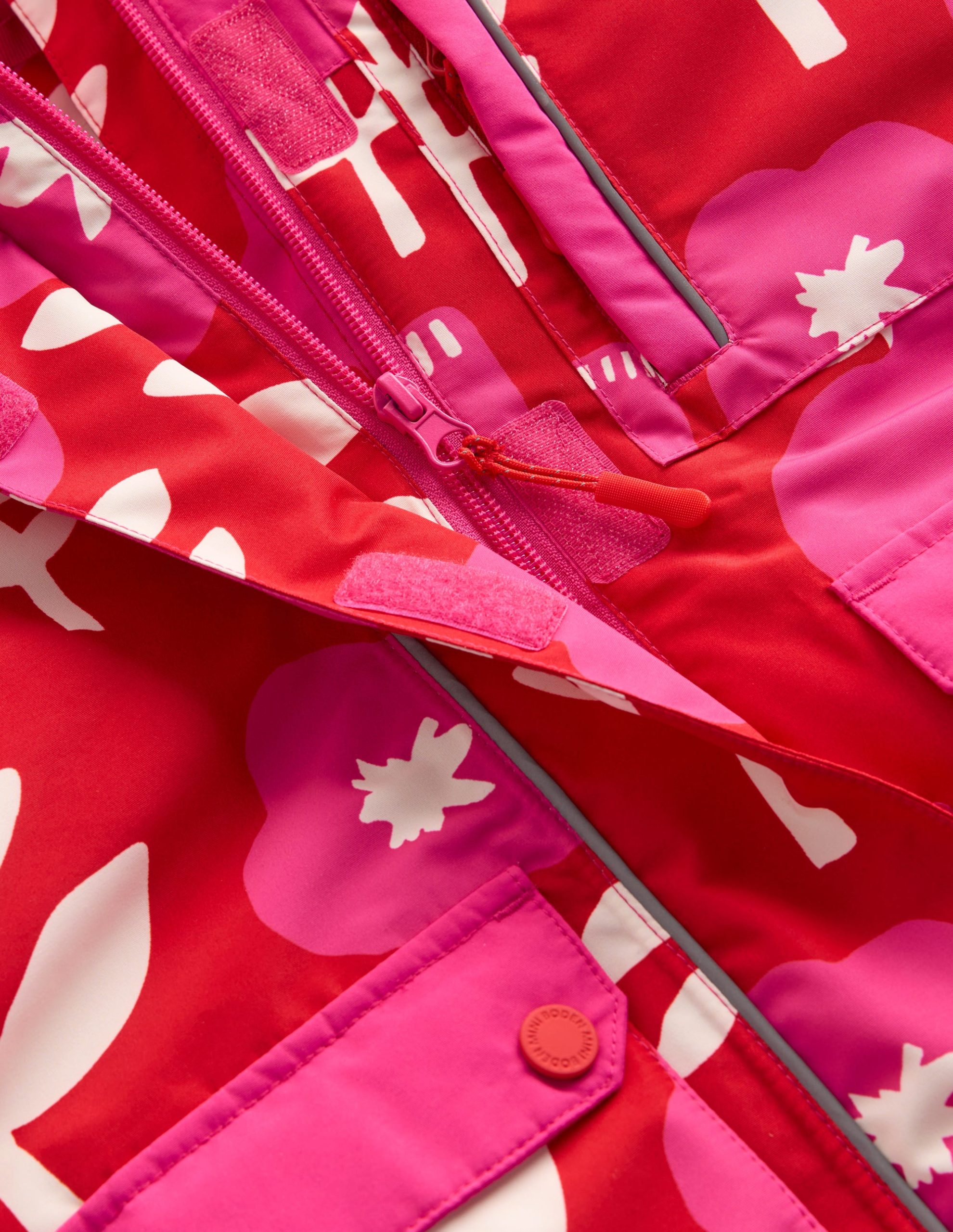 All-weather Waterproof Coat-Giant Pink - Image 3