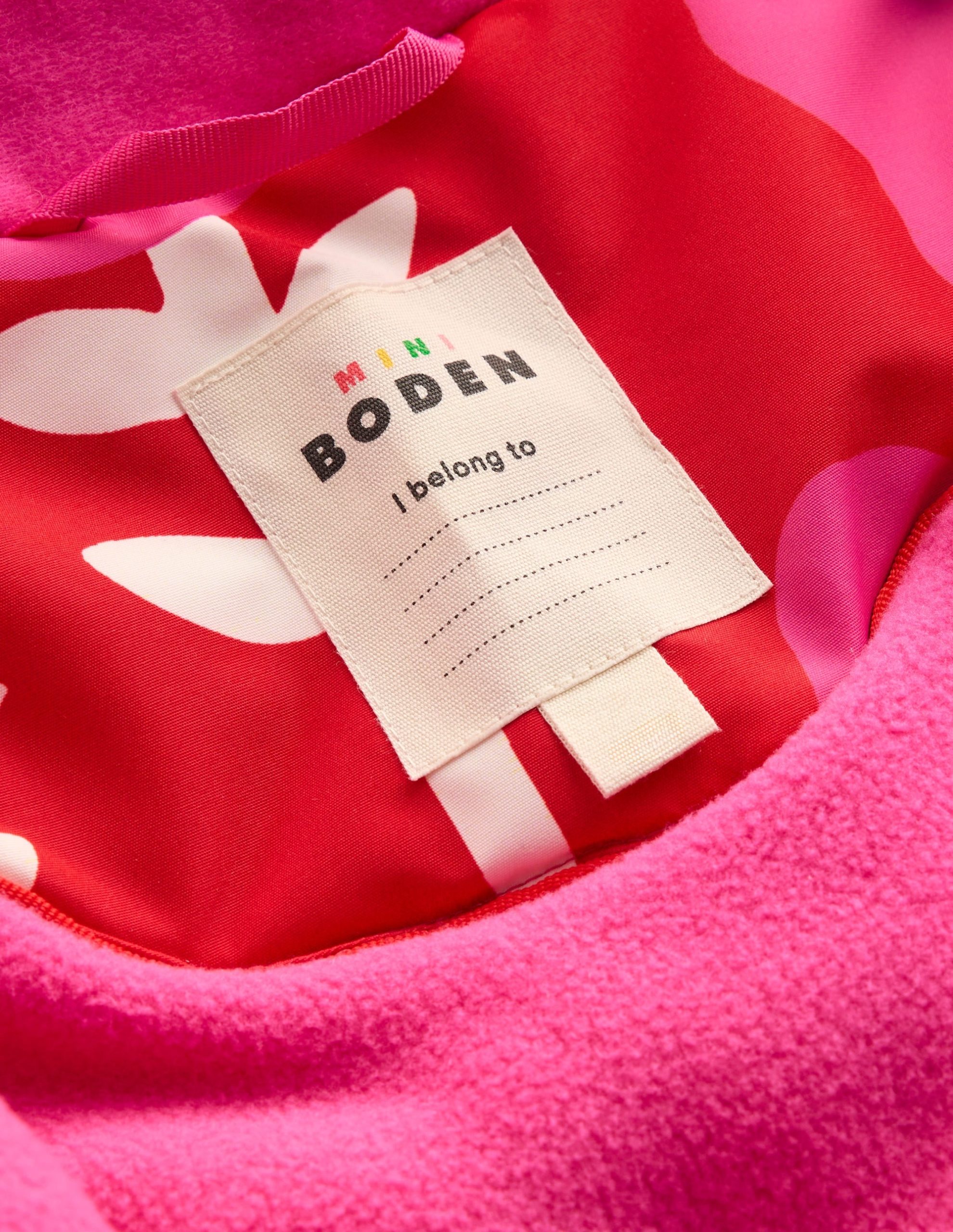 All-weather Waterproof Coat-Giant Pink - Image 4