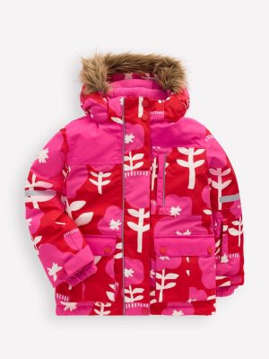 All-weather Waterproof Coat-Giant Pink