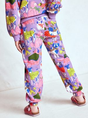 Fun Printed Jogger-Cosy Pups