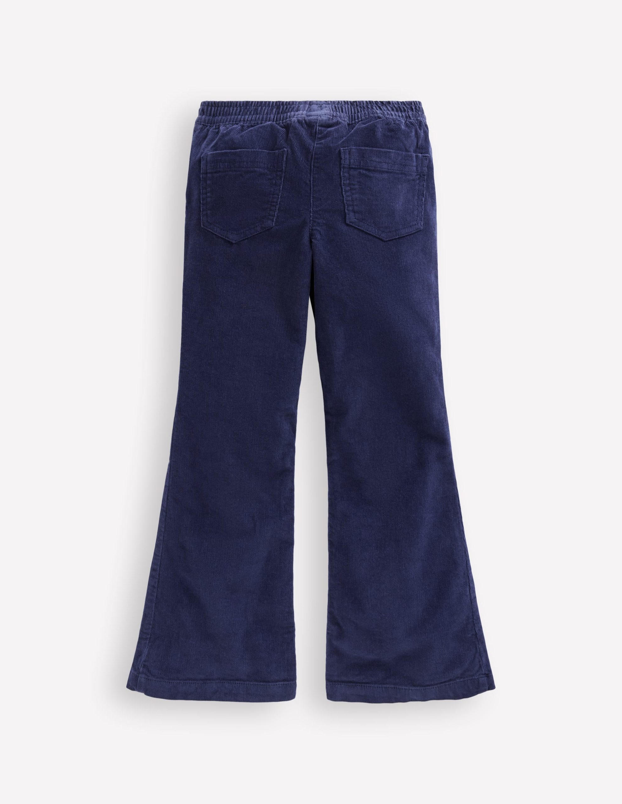 Flared Cord Legging-College Navy - Image 3