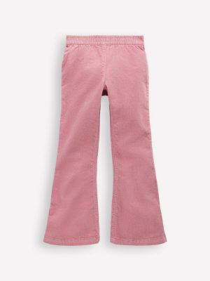 Flared Cord Legging-Pink Haze