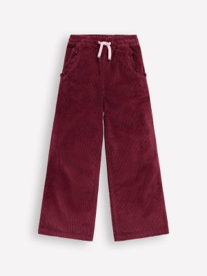 Relaxed Cord Pants-Deep Wisteria