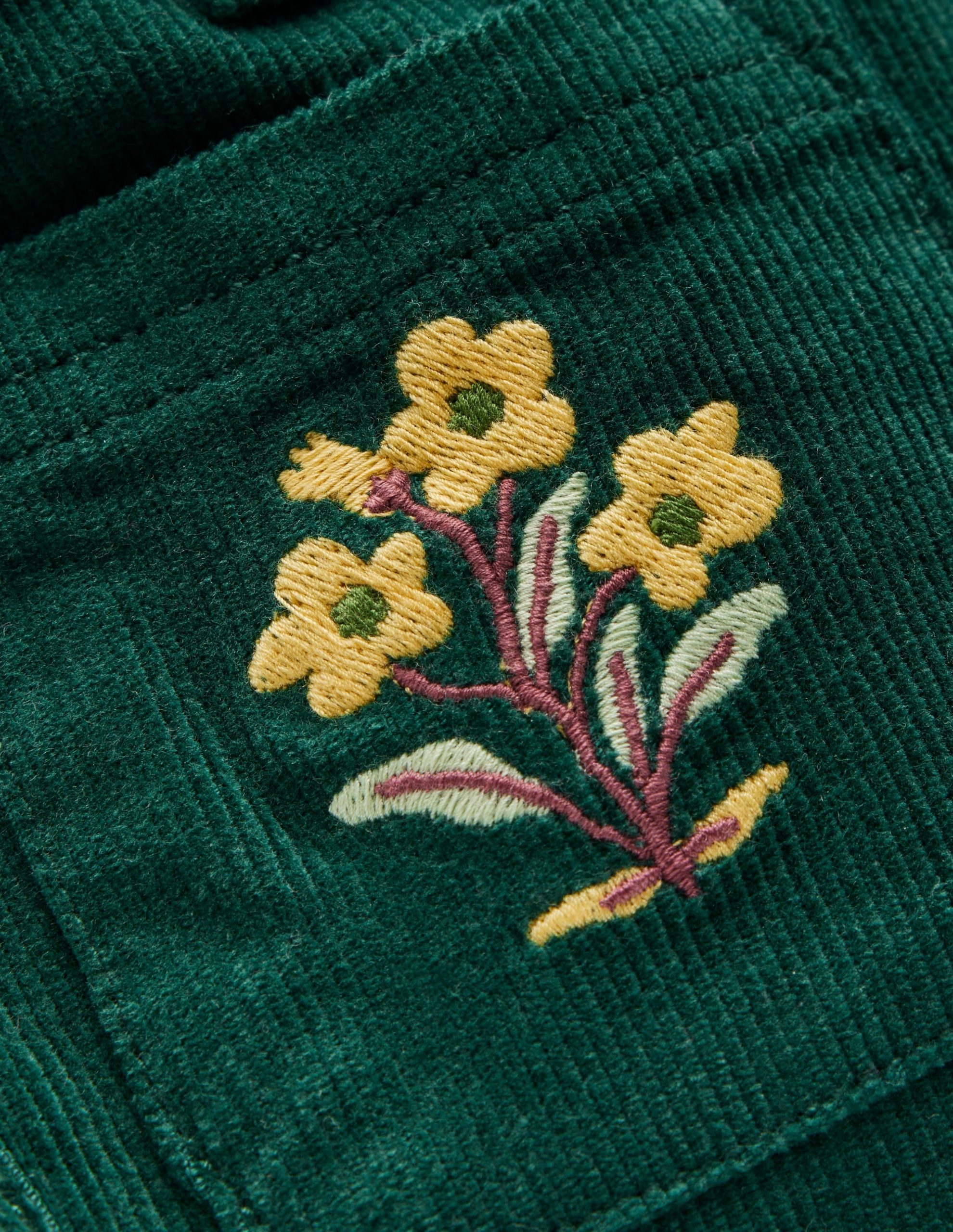 Kick Flare Trouser-Emerald Night - Image 5