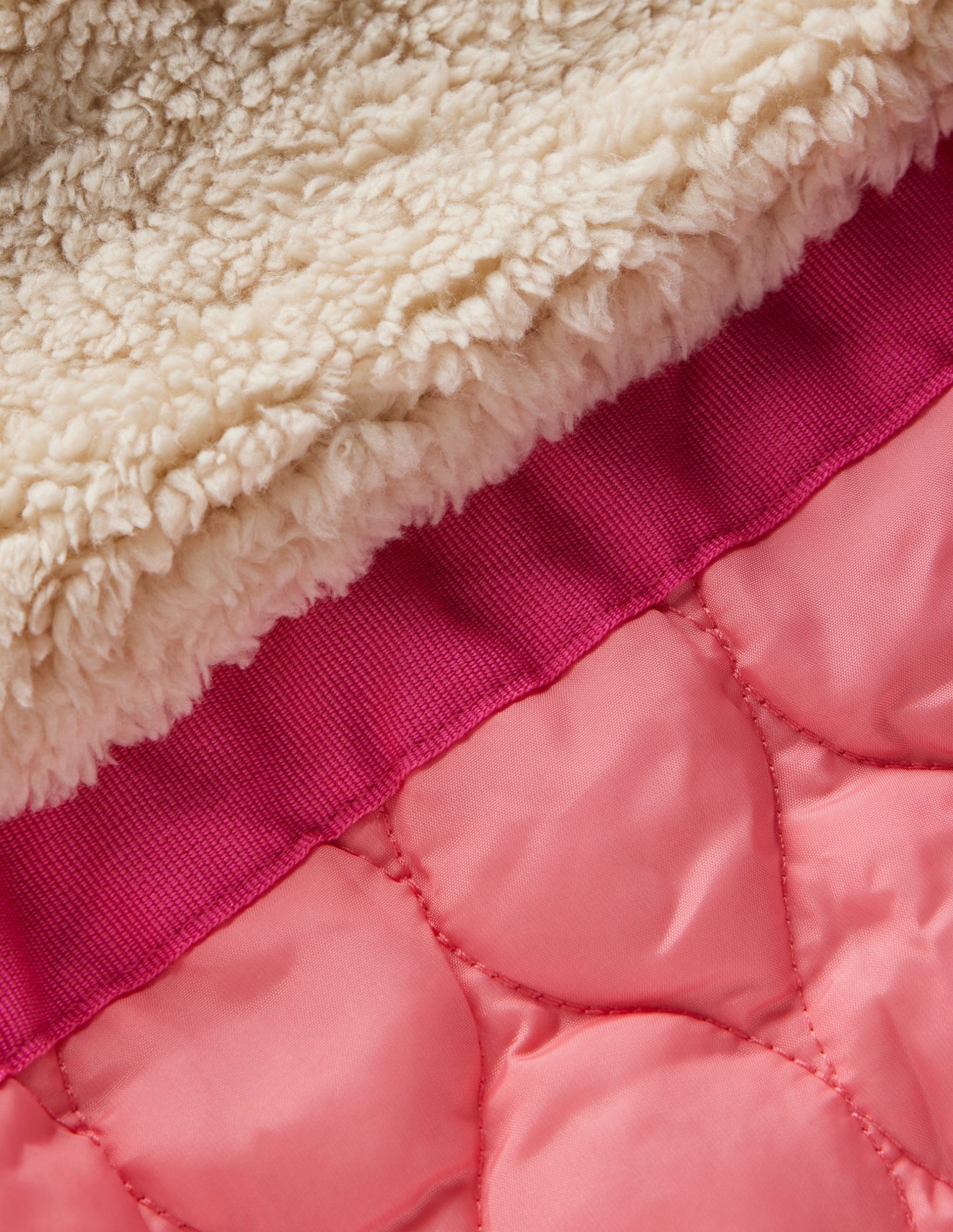 Joni Quilted Parka Coat-Blue Flower Meadow - Image 5