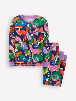 Snug Glow-in-the-dark Pyjamas-Rainbow Forest