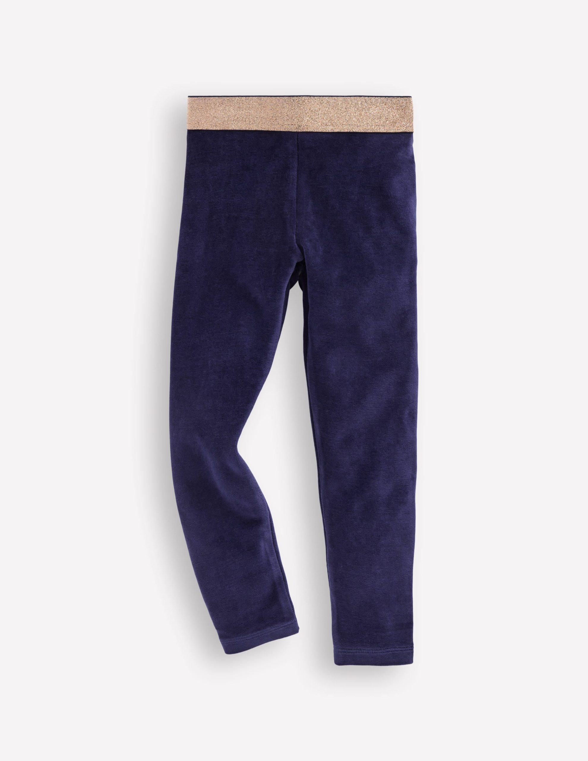 Velvet Leggings-Starboard Blue