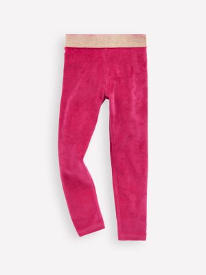 Velvet Leggings-Cherry Jam