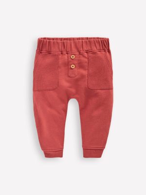 Jersey Joggers-Roasted Chestnut Brown