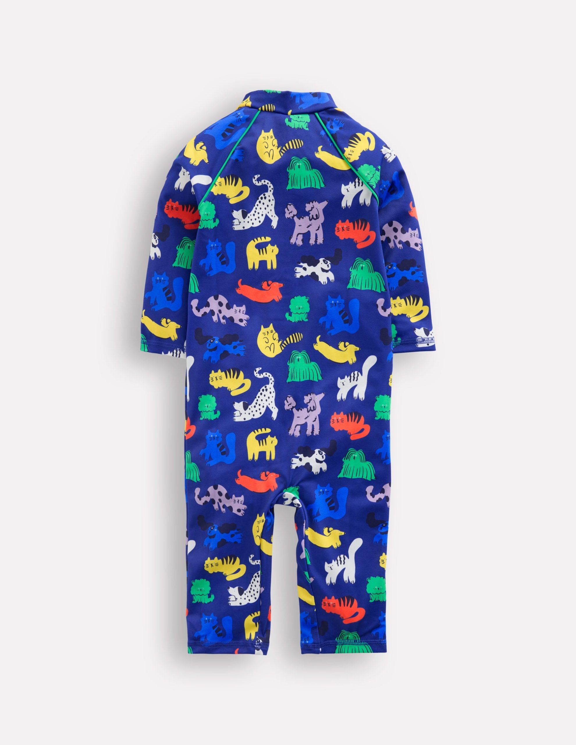 Fun Sun Safe Surfsuit-Sapphire Blue Rainbow Pets - Image 2