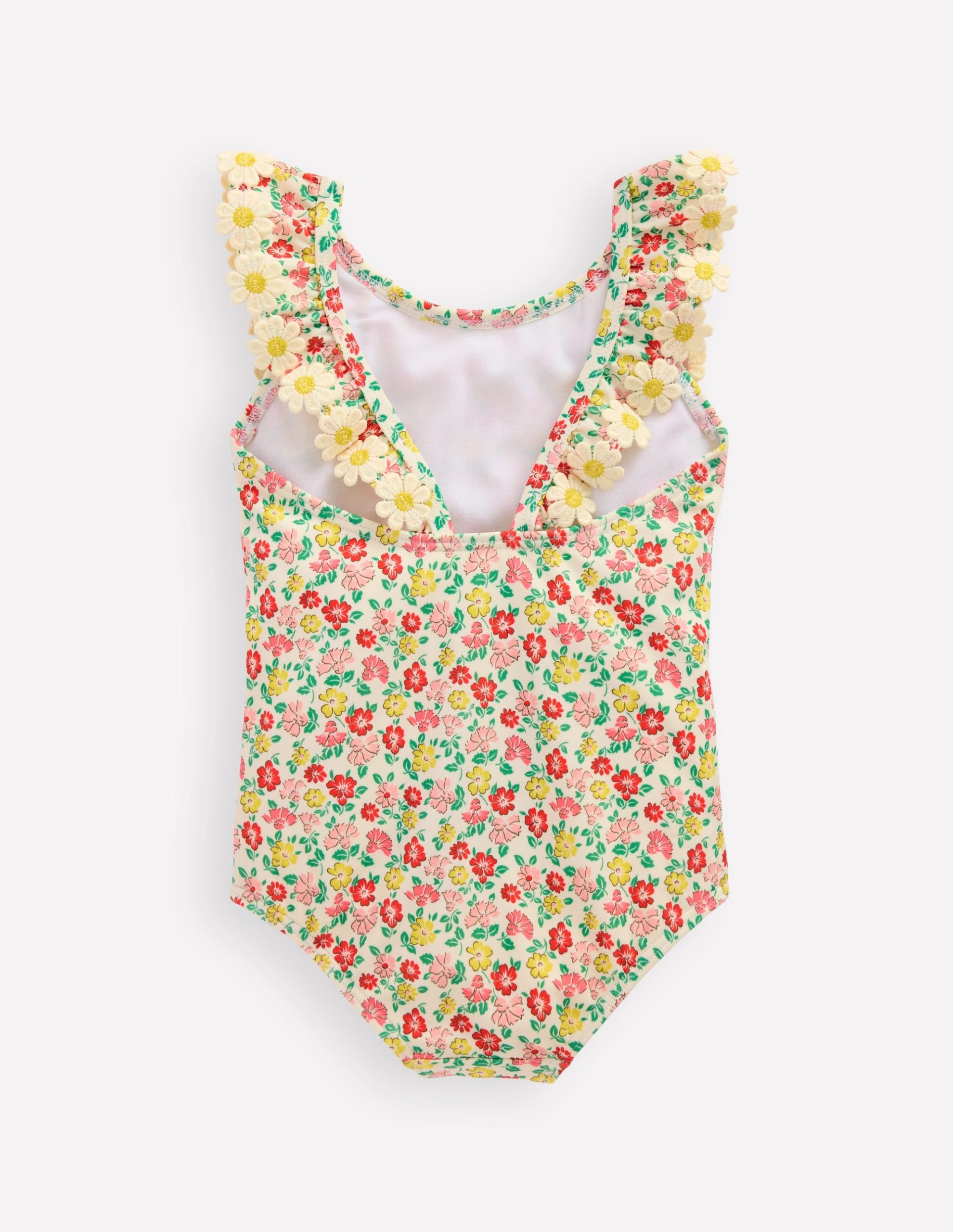 Frilly Swimsuit-Multi Summer Flower Bed - Image 2