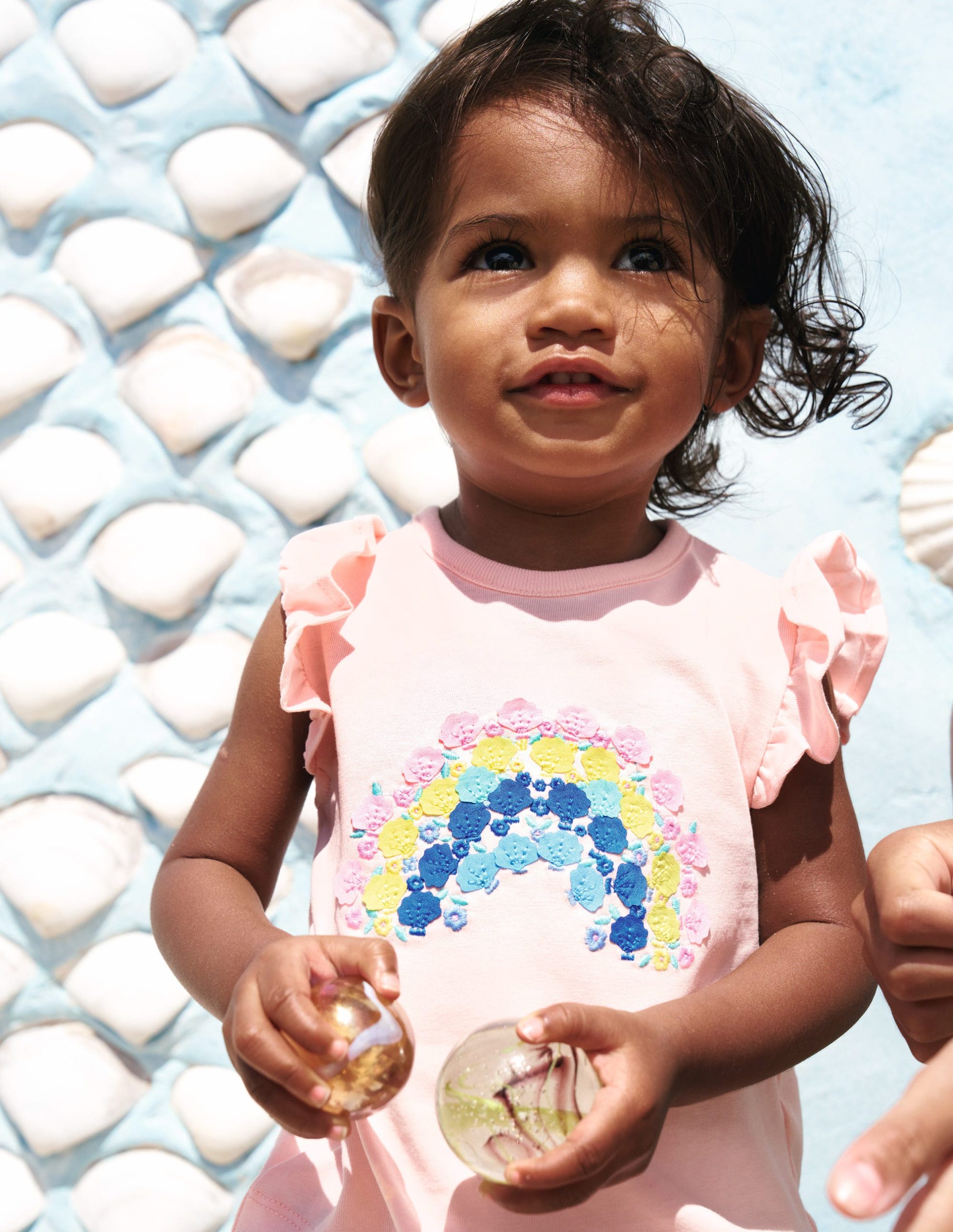 Ruffle Jersey Playset-Coconut Milk Rainbow Shells - Image 4