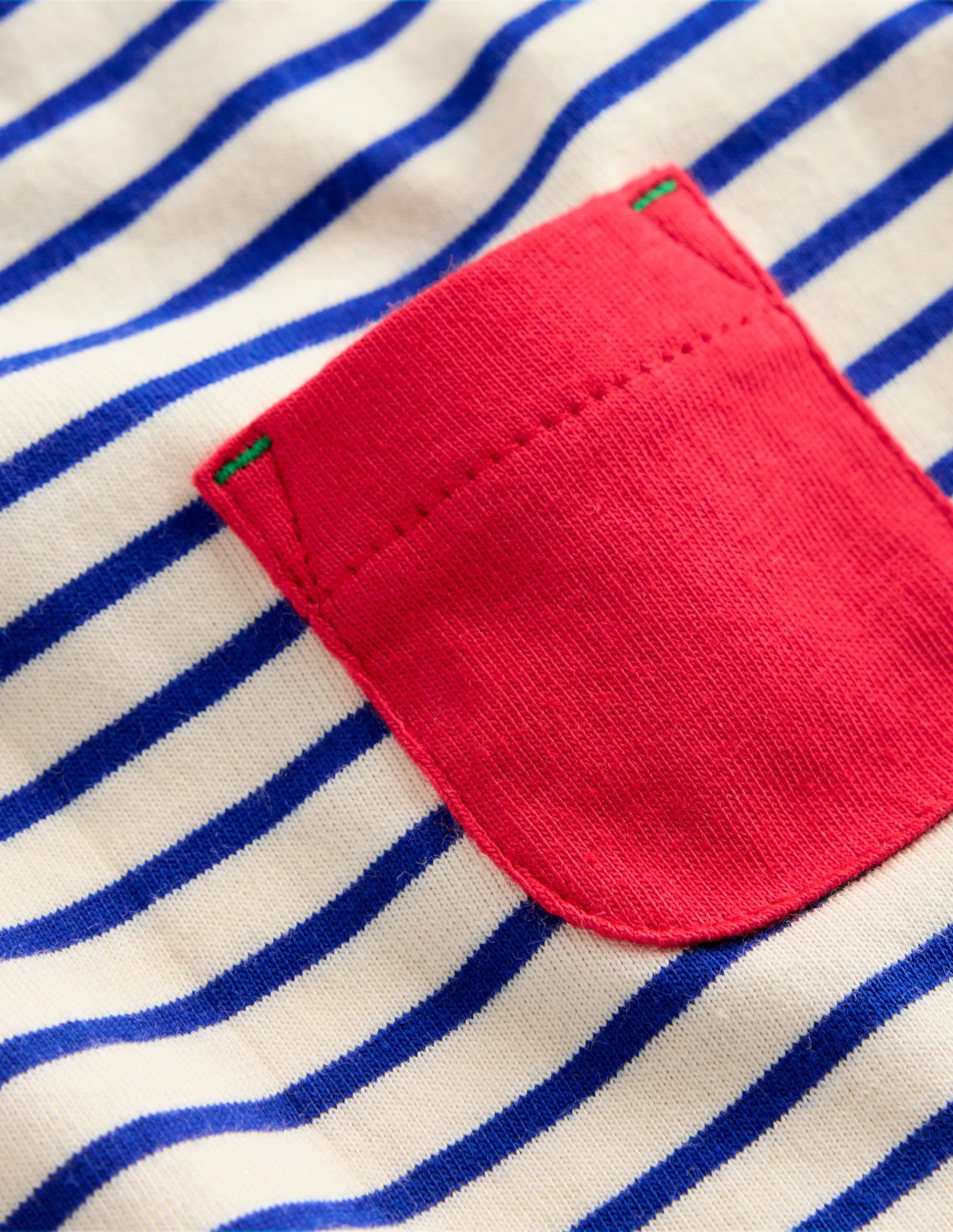 Twin Pack T-shirts-Ivory Stripe Twin Pack - Image 3