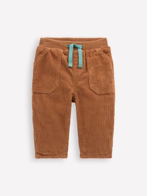 Cosy Lined Trousers-Tan