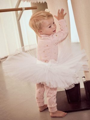 3-pack Pointelle Bodies-Multi Foil Stars