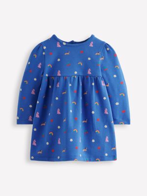 Sweatshirt Dress-Bluejay Small Parisien