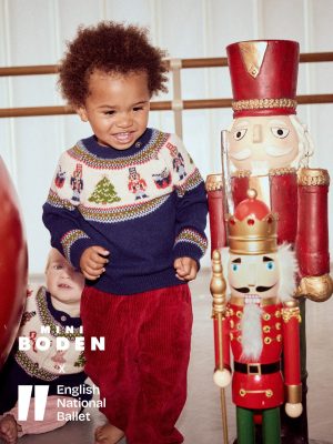 Fair isle Jumper-College Navy Nutcracker