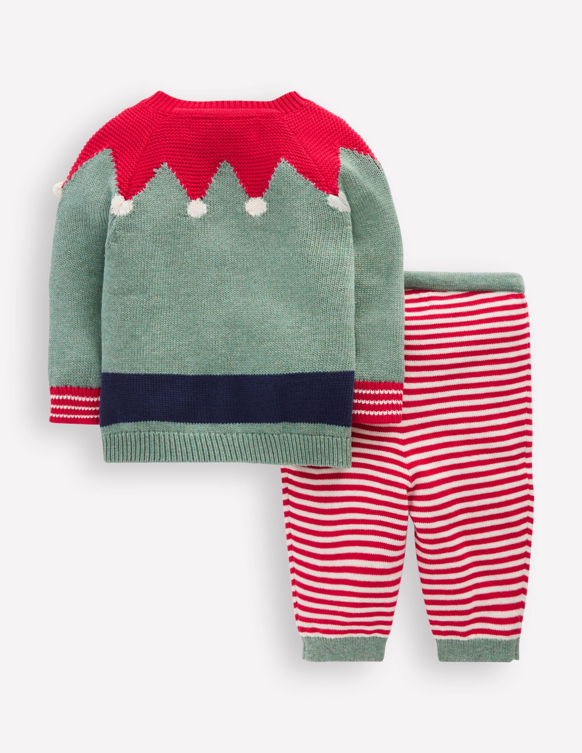 Knitted Play Set-Csarite Green Elf - Image 2