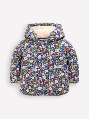 Girls 3 in 1 Coat-Twilight Berry Floral