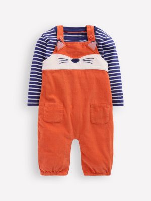 Novelty Dungaree Play Set-Koi Fox