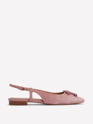 Easy Slingback Flats-Blush