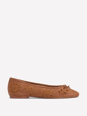 Cut Out Ballet Flats-Gingersnap