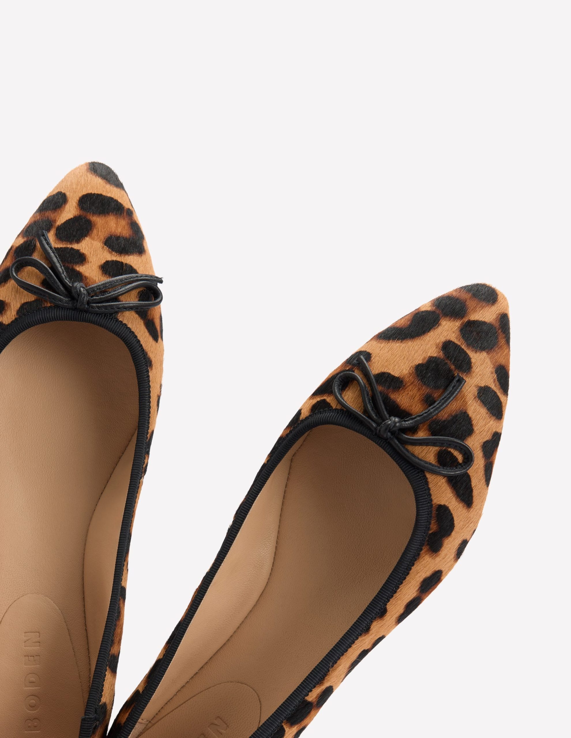 Point Flexi Sole Flats-Classic Leopard - Image 4
