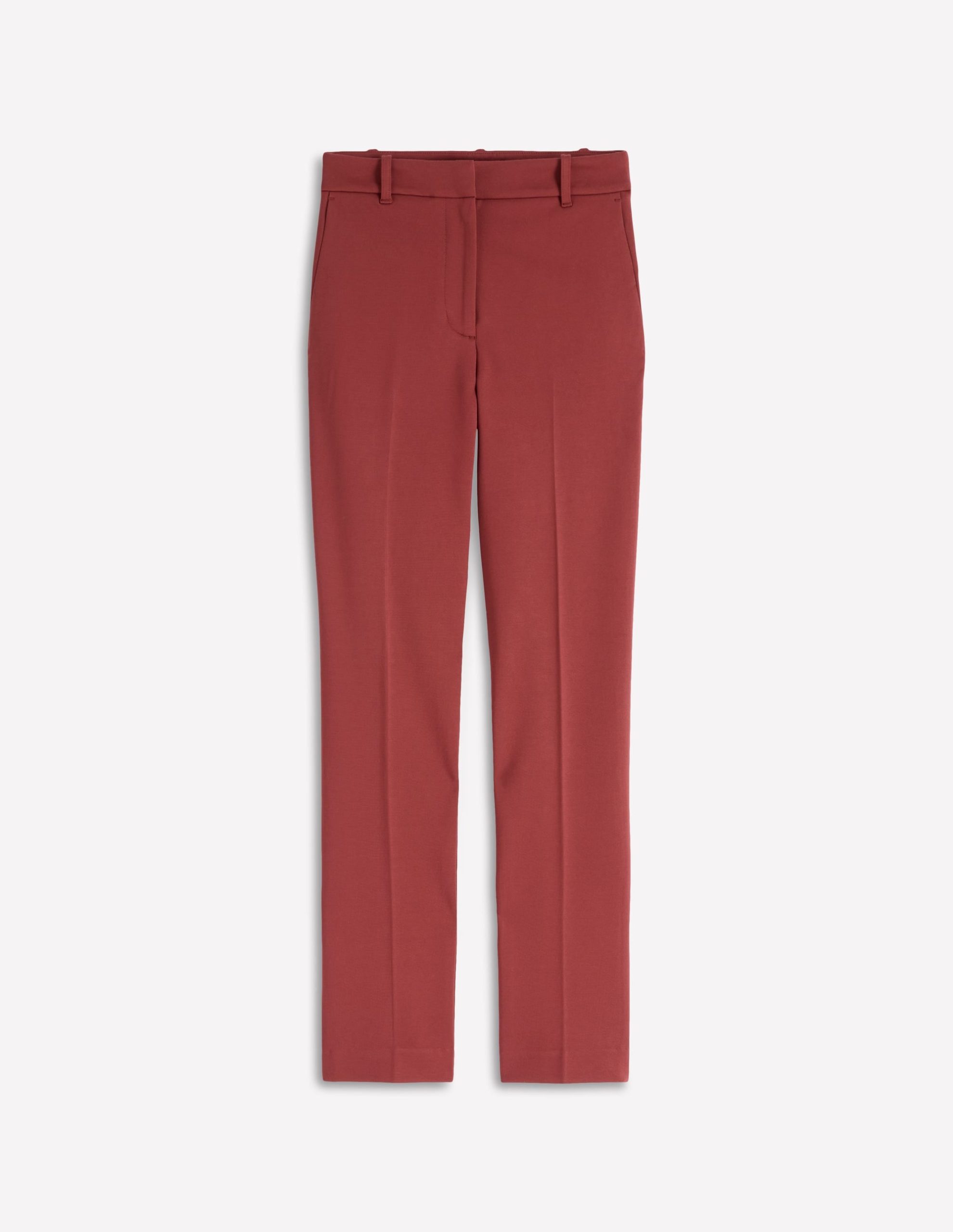 Highgate Ponte Trousers-Chestnut - Image 5