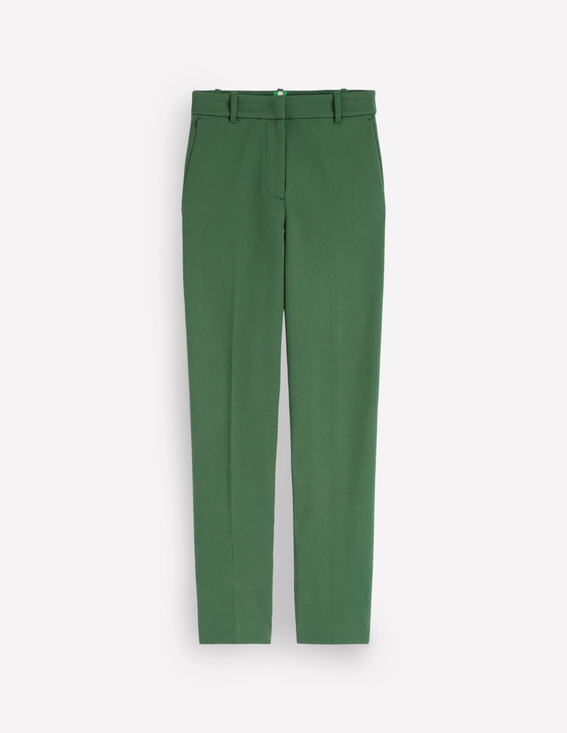 Highgate Ponte Trousers-Hunter Green - Image 5