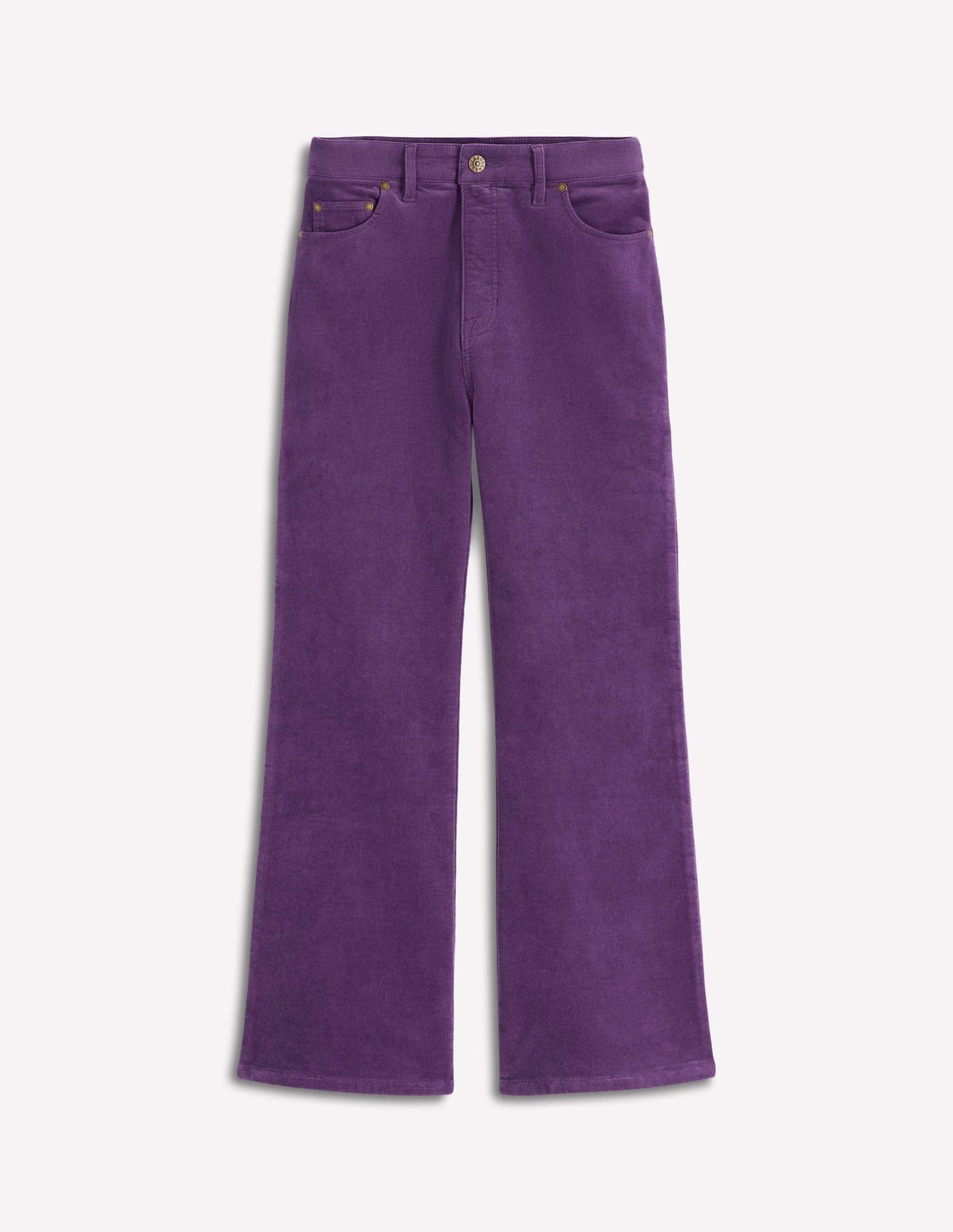 5-Pocket Cord Kick Jeans-Mystic Purple - Image 5