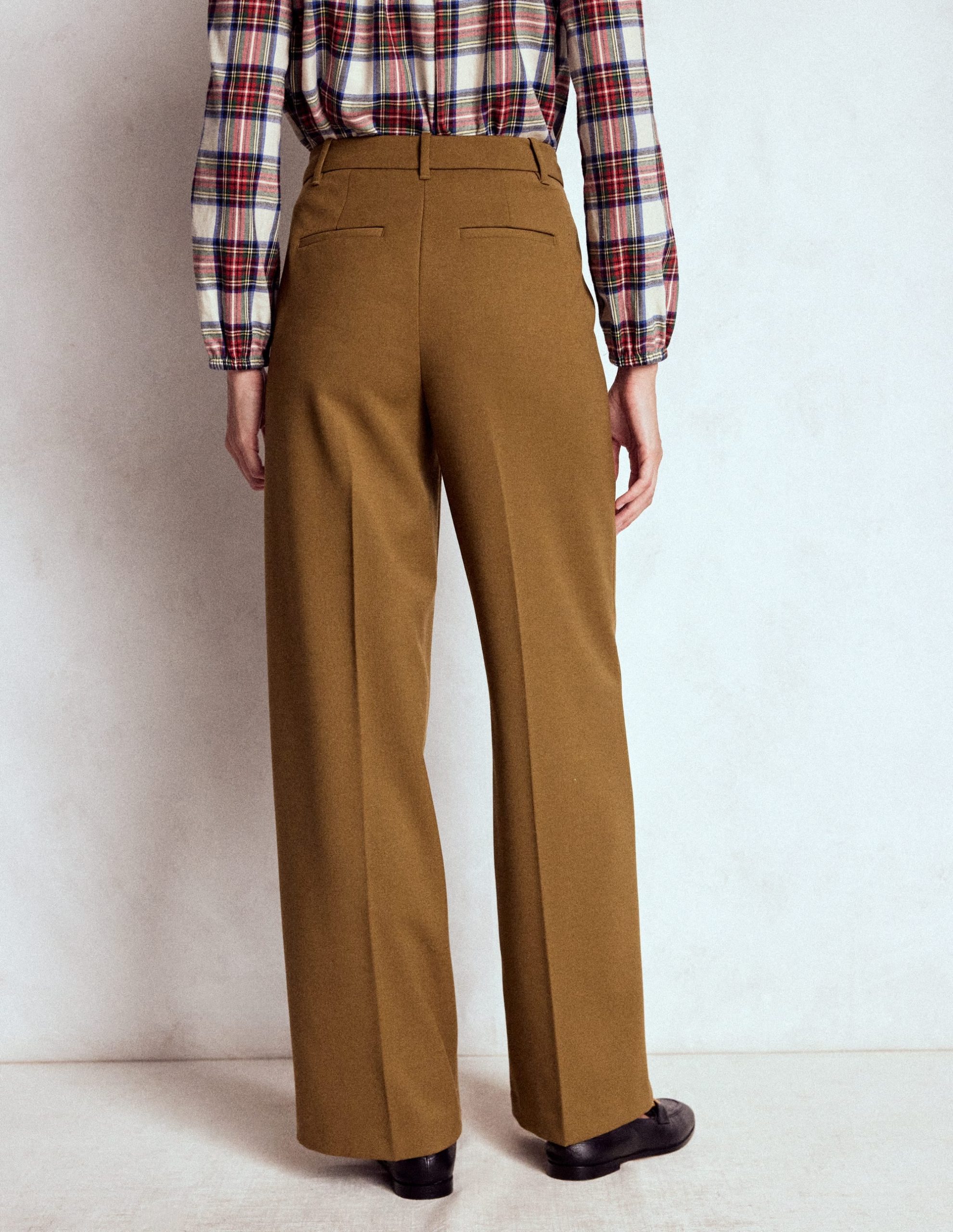 Belgravia Tailored Trousers-Tobacco - Image 3